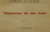 Samuel Gajardo Memorias de Un Juez