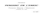 MAUNÉ i MARIMONT, FLORENCI - PENSANT EN L'ENRIC (TIB)