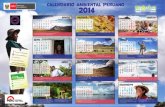Calendario Ambiental Peruano 2014