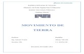 DISEÑO Y CALCULO DE MOVIMIENTO DE TIERRA