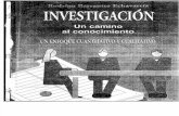 Investigacion Camino Al Conocimiento Barrantes