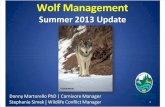 WDFW Wolf Presentation; 10.04.13