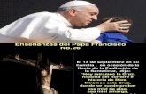 Enseñanzas del Papa Francisco - Nº 26