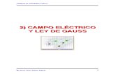 Cap 2 - CAMPO ELÉCTRICO Y LEY DE GAUSS 19-38-2011II