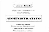 Libro Guia de Estudio Derecho Administrativo - Argentina