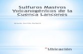 Sulfuros Masivos Volcanogénicos de la Cuenca Lancones