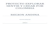 Proyecto Explorar Sentir y Crear Por Colombia