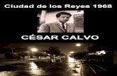 César Calvo - Ciudad de los Reyes 1968 - poesía