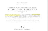 Tomo Ix - Obras Morales y de Costumbres - Plutarco - Cuestions Sobre La Naturaleza