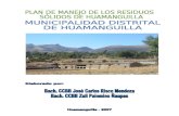 Plan de Manejo de Los Residuos Solidos de Huamanguilla
