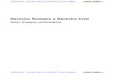 Derecho Romano Derecho Civil