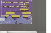 La Comunicacion en Las Organizaciones Parte 1