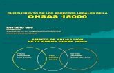 CUMPLIMIENTO  OHSAS 18000
