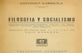 Antonio Labriola - Filosofía y socialismo