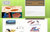 1.- Generalidades de La Parasitologia