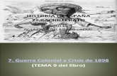 HISTORIA DE ESPAÑA TEMA 7