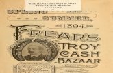 Frear's Troy Cash Bazaar 1894 Catalog