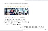 Cap 8 Extraccion Mecanica y Conservacion de Leche Manual Practico Del Ganadero