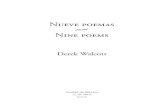 Derek Walcott, Nueve Poemas-Nine Poems