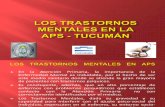 Trastornos Mentales en la APS - Tucumán