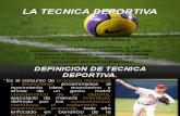 La Tecnica Deportiva(2012)