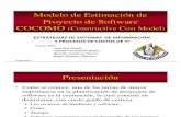Modelo de Estimación de Proyecto de Software (COCOMO)