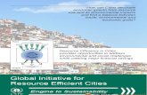 Iniciativa mundial para ciudades eficientes en el uso de los recursos.