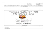Planificacion F.C. Barcelona
