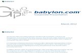Babylon Presentation