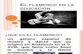 El flamenco en la educación