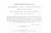 Memoria Sobre El Cultivo de La Vid en San Lucar de Barrameda y Xerez de La Frontera (1807)