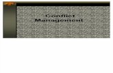 Conflict Managment- Presentation