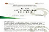 Plan Institucional 2011 - 2012