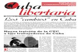 Cuba Libertaria, nº 17, octubre 2010 - Los 'cambios' en Cuba