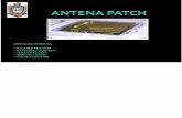 Antena Patch Presentacion