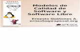 Modelos de Calidad y Software Libre