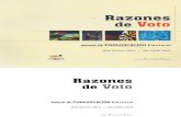 Razones de Voto - Por Javier Sanchez-Galicia y Elias Aguilar Garcia