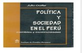 Cotler, Julio. Política y Sociedad en el Perú (1994) 230 pgs.