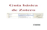 Guía básica de Zotero (Biblioteca de la Universidad de Las Palmas de Gran Canaria)