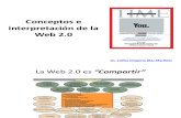 Conceptos e interpretación de la Web 2.0