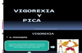 Vigorexia y Pica