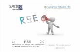 RSE - La RSE 2.0 como motor de Diálogo y promoción de Valores