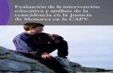 Evaluacion de la Intervencion y Analisis de la Reincidencia en la Justicia de Menores capv 2009 España