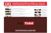 Informe sobre el uso de YouTube en el sector editorial