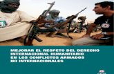 Mejorar el respeto del derecho internacional humanitario en los conflictos armados no internacionales