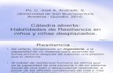 Resiliencia en niños y niñas desplazados by José Alonso Andrade Salazar