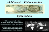 Einstein: A Presentation