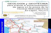 Geología y Geotecnia Para Evaluar El Almacenamiento de Agua en La Central Hidroeléctrica El Cajón