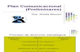Plan Comunicacional (Preliminares)