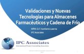 Validaciones y Nuevas Tecnologías para Almacenes Farmacéuticos y Cadena de Frío
